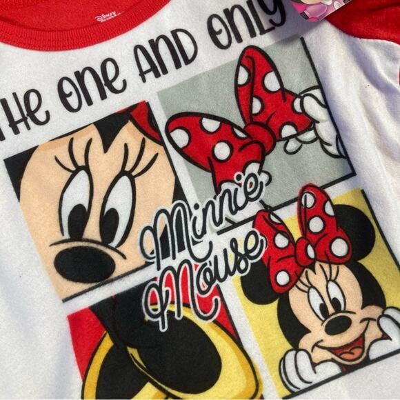 Disney Junior Minnie Mouse Toddler Girls 2 Piece Pajama Set Size 18 Months - Picture 6 of 8